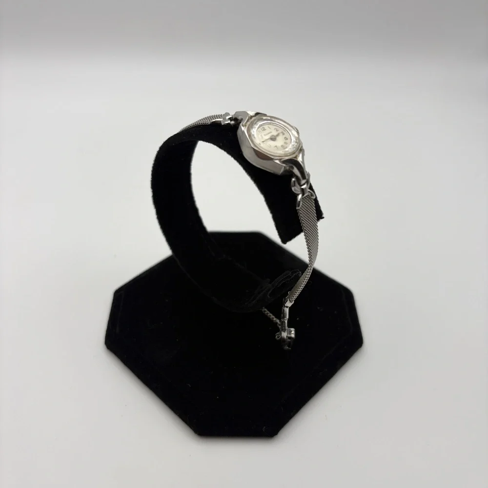 Vintage Bulova 10K RGP Women’s Watch for Parts Fully Wound Not Working